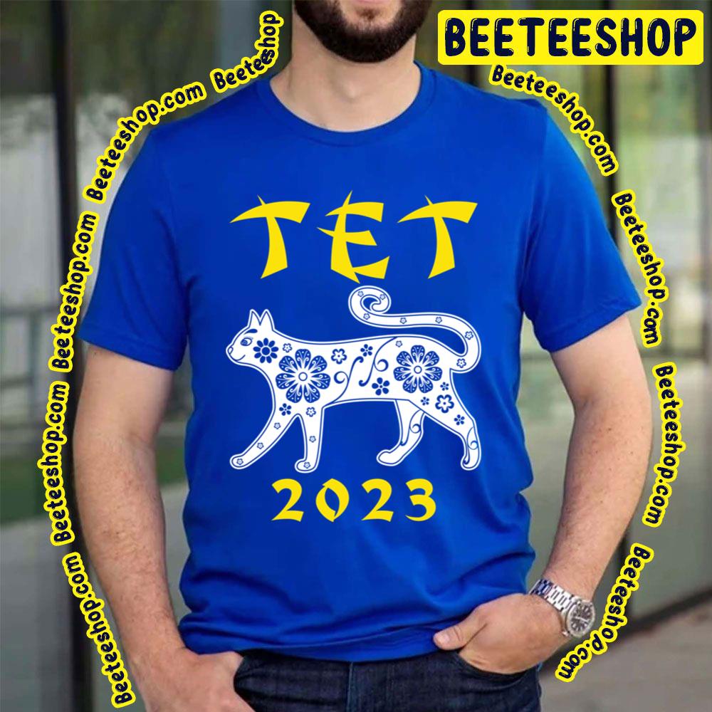 Tet 2023 Year Of The Cat Vietnamese Lunar New Year Trending Unisex T-Shirt Tet 2023 Year Of The Cat Vietnamese Lunar New Year Trending Unisex T-Shirt