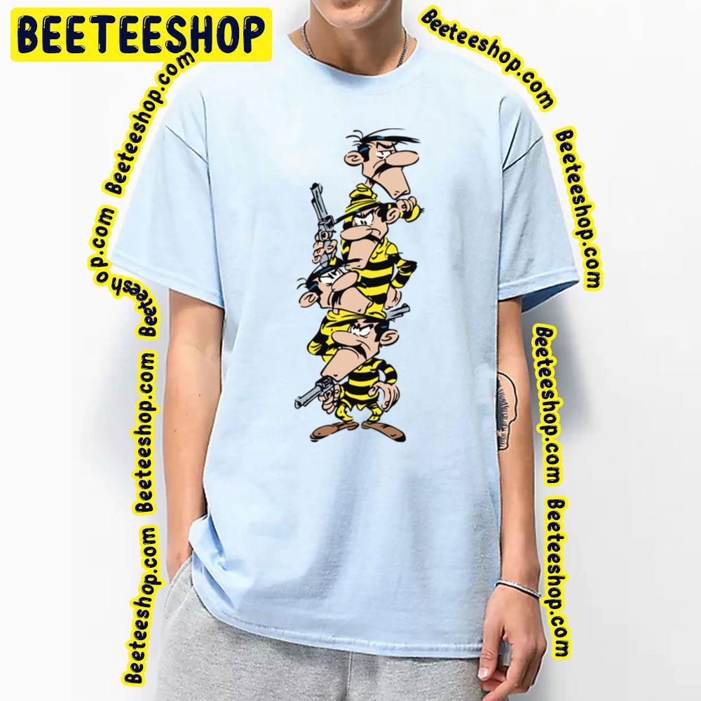 The Dalton Color Lucky Luke Trending Unisex T-Shirt The Dalton Color Lucky Luke Trending Unisex T-Shirt