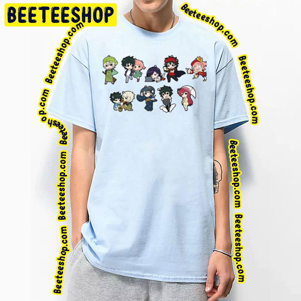 The Devil Is A Part Timer Chibi Characters Trending Unisex T-Shirt The Devil Is A Part Timer Chibi Characters Trending Unisex T-Shirt