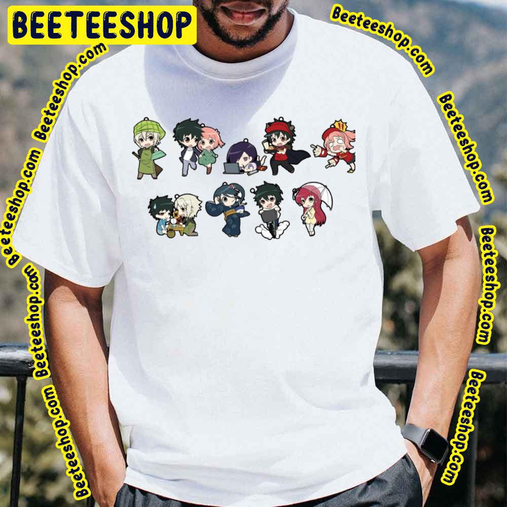 The Devil Is A Part Timer Chibi Characters Trending Unisex T-Shirt The Devil Is A Part Timer Chibi Characters Trending Unisex T-Shirt