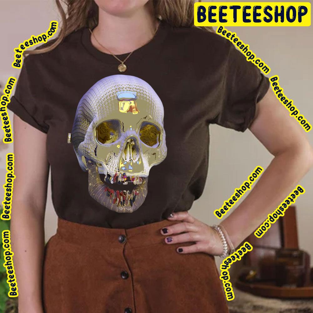 The Future Skull Golden One Trending Unisex T-Shirt The Future Skull Golden One Trending Unisex T-Shirt