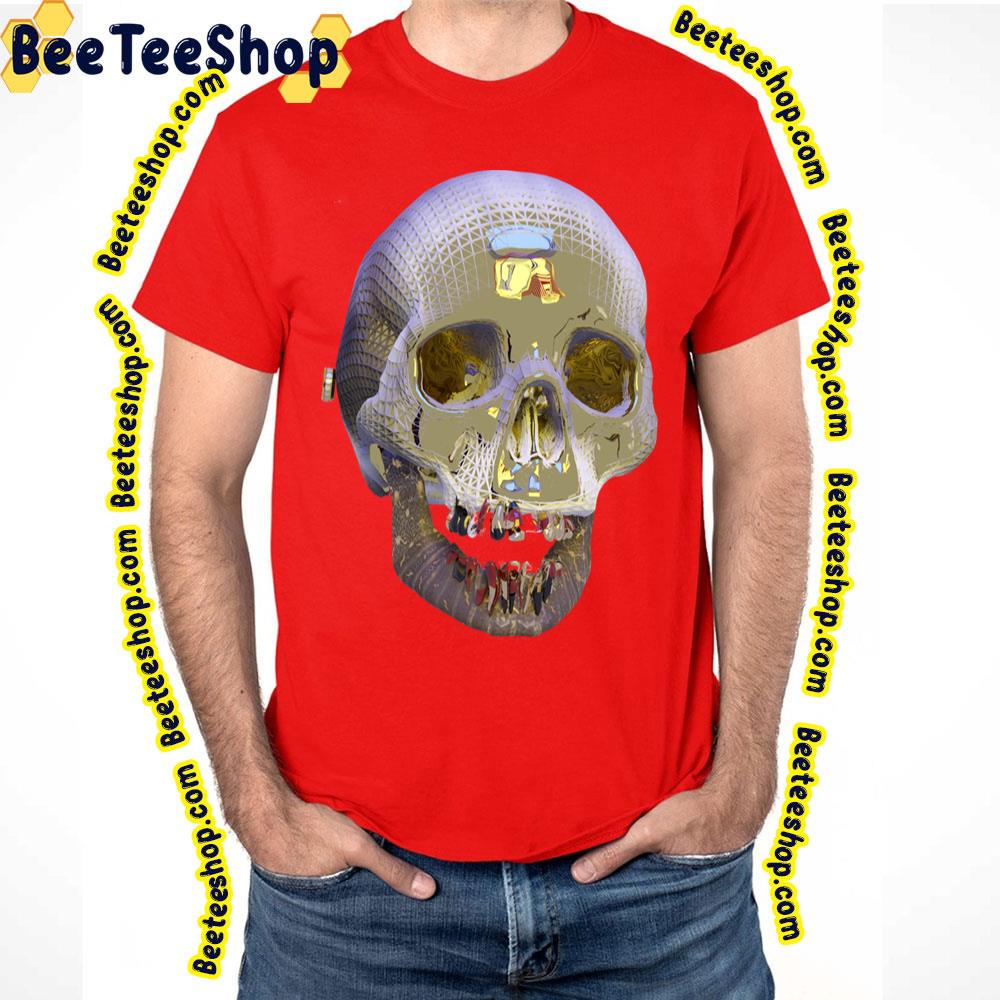 The Future Skull Golden One Trending Unisex T-Shirt The Future Skull Golden One Trending Unisex T-Shirt