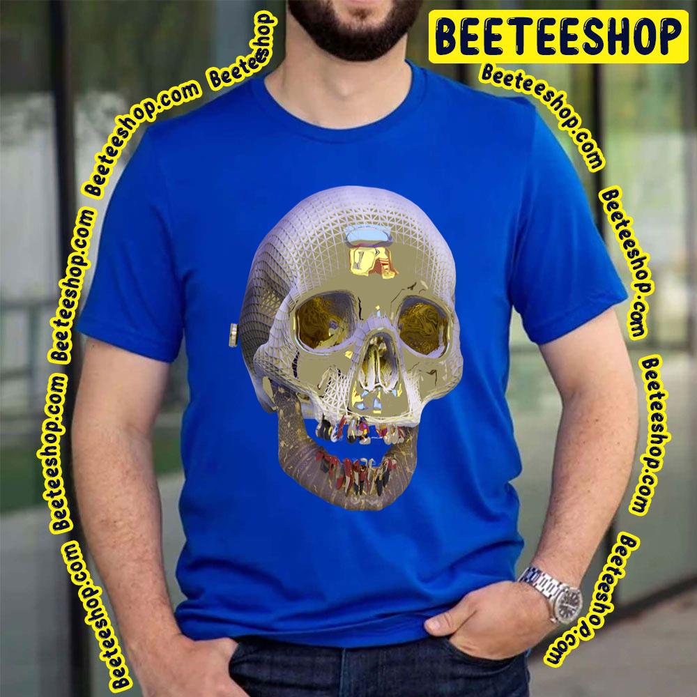 The Future Skull Golden One Trending Unisex T-Shirt The Future Skull Golden One Trending Unisex T-Shirt