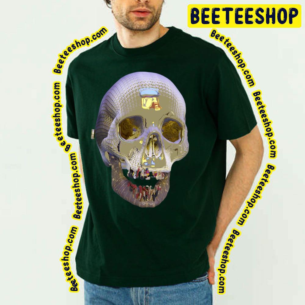 The Future Skull Golden One Trending Unisex T-Shirt The Future Skull Golden One Trending Unisex T-Shirt