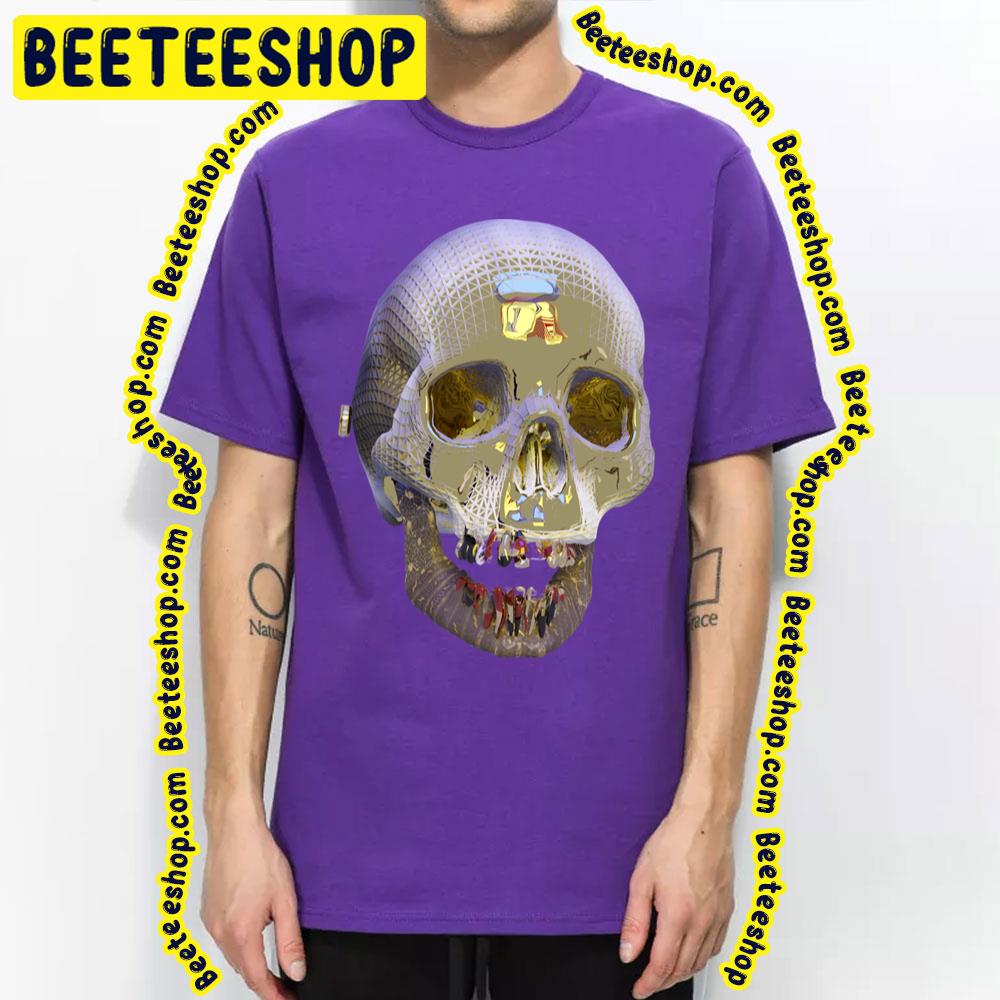 The Future Skull Golden One Trending Unisex T-Shirt The Future Skull Golden One Trending Unisex T-Shirt