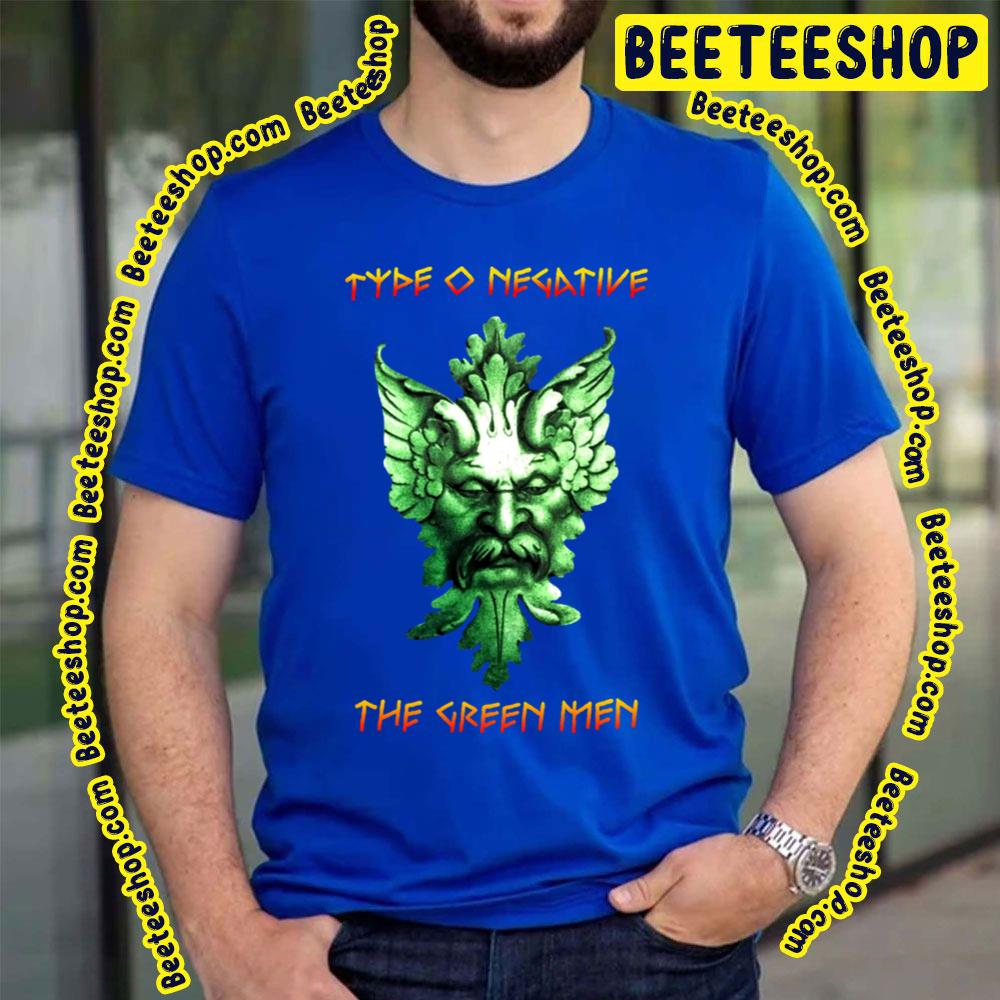 The Green Men Type O Art Negative Trending Unisex T-Shirt The Green Men Type O Art Negative Trending Unisex T-Shirt
