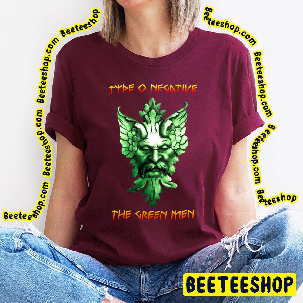 The Green Men Type O Art Negative Trending Unisex T-Shirt The Green Men Type O Art Negative Trending Unisex T-Shirt