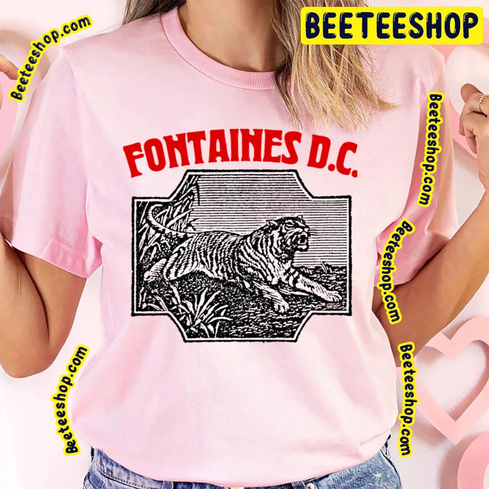 Tiger Art Fontaines Dc Trending Unisex T-Shirt Tiger Art Fontaines Dc Trending Unisex T-Shirt