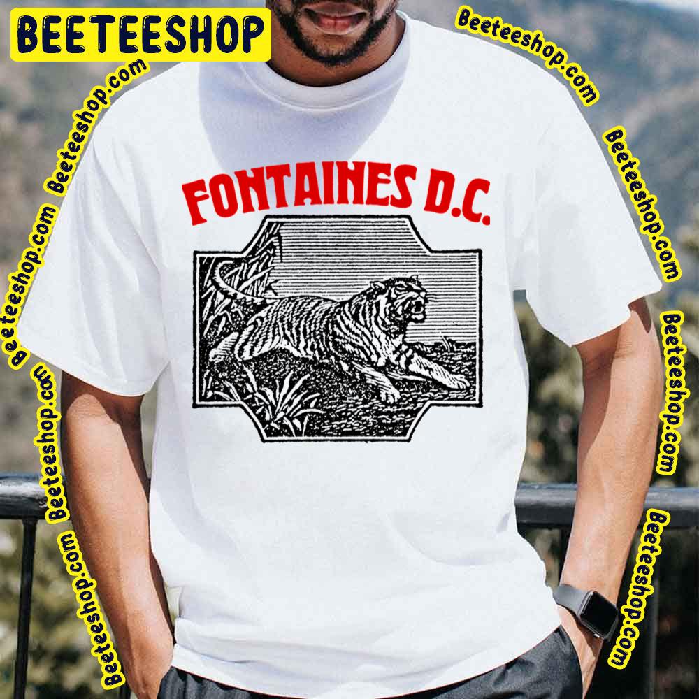 Tiger Art Fontaines Dc Trending Unisex T-Shirt Tiger Art Fontaines Dc Trending Unisex T-Shirt
