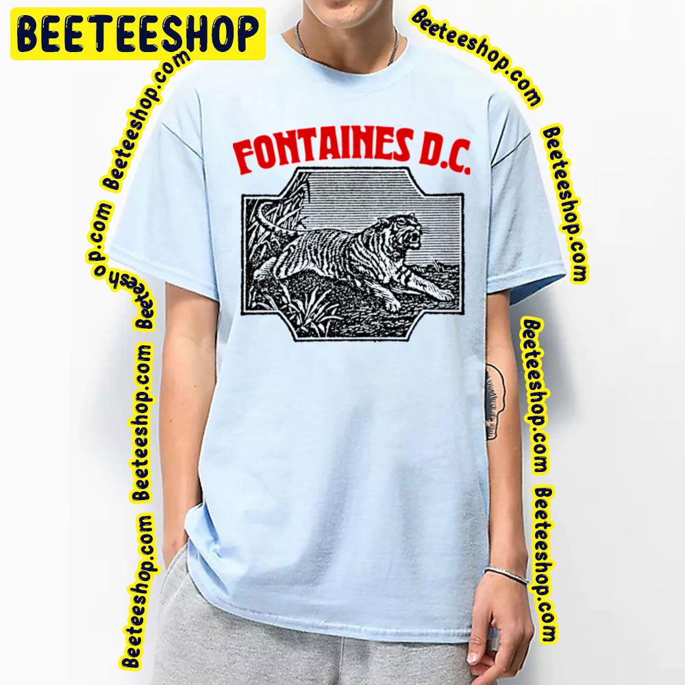 Tiger Art Fontaines Dc Trending Unisex T-Shirt Tiger Art Fontaines Dc Trending Unisex T-Shirt
