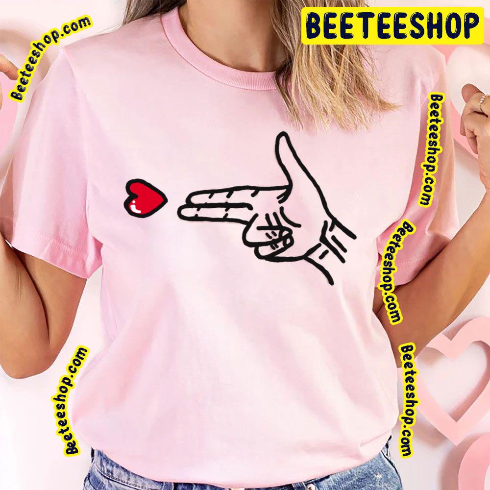 Touched In The Heart Valentines Day Trending Unisex T-Shirt Touched In The Heart Valentines Day Trending Unisex T-Shirt
