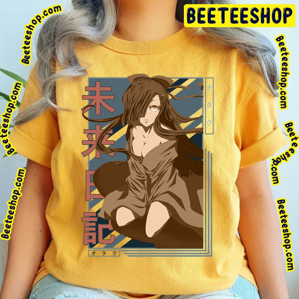 Tsubaki Kasugano Future Diary Mirai Nikki Retro Trending Unisex T-Shirt Tsubaki Kasugano Future Diary Mirai Nikki Retro Trending Unisex T-Shirt