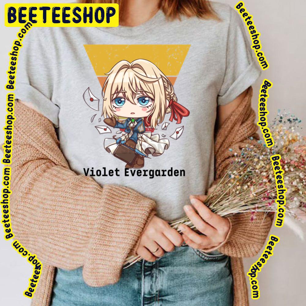 Vintage Chibi Violet Evergarden Trending Unisex T-Shirt Vintage Chibi Violet Evergarden Trending Unisex T-Shirt