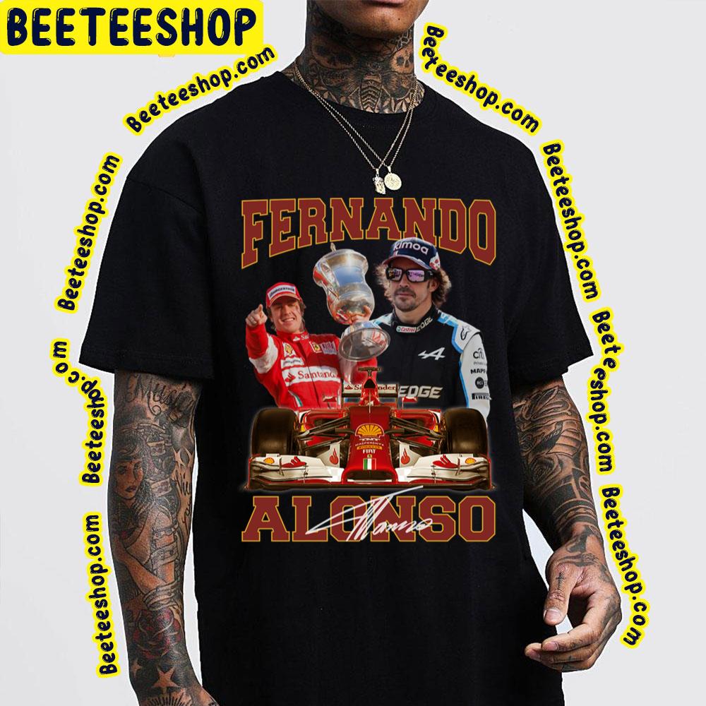 Vintage Fernando Alonso Racing Trending Unisex T-Shirt Vintage Fernando Alonso Racing Trending Unisex T-Shirt