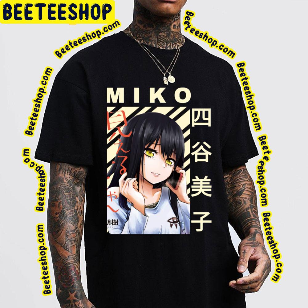 Vintage Miko Yotsuya Mieruko Chan The Girl That Sees Them Trending Unisex T-Shirt Vintage Miko Yotsuya Mieruko Chan The Girl That Sees Them Trending Unisex T-Shirt