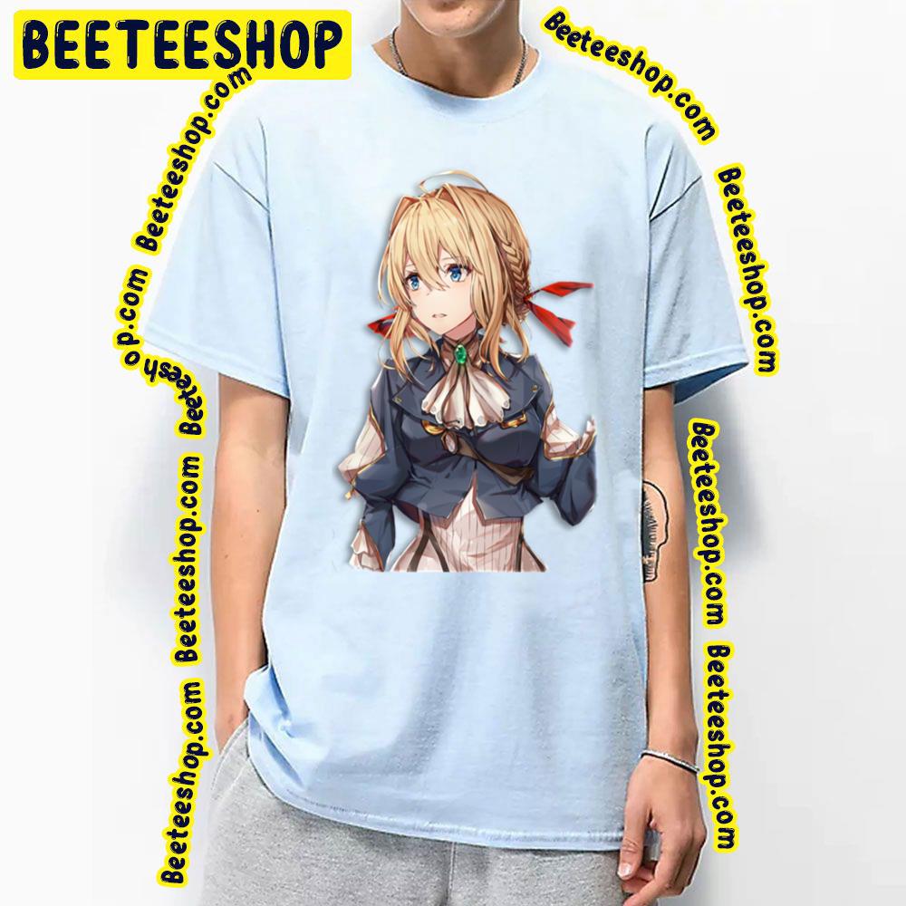 Violet Evergarden Beautiful Girl Trending Unisex T-Shirt Violet Evergarden Beautiful Girl Trending Unisex T-Shirt