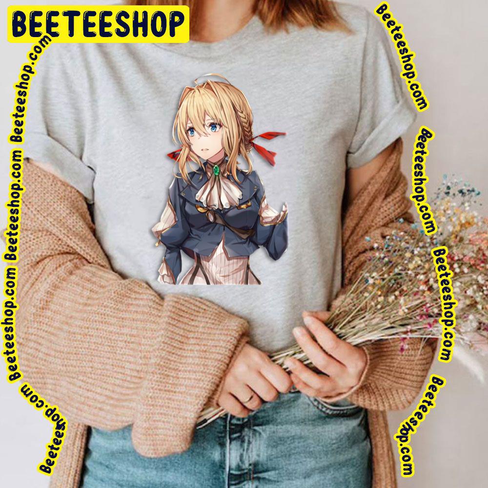 Violet Evergarden Beautiful Girl Trending Unisex T-Shirt Violet Evergarden Beautiful Girl Trending Unisex T-Shirt