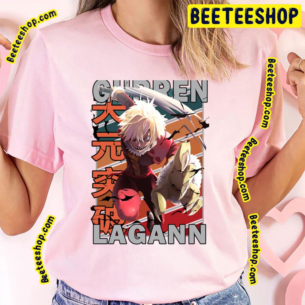 Viral Tengen Toppa Gurren Lagann Vintage Trending Unisex T-Shirt Viral Tengen Toppa Gurren Lagann Vintage Trending Unisex T-Shirt