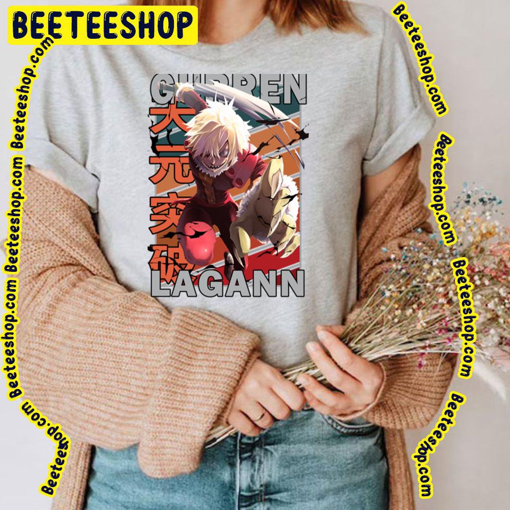 Viral Tengen Toppa Gurren Lagann Vintage Trending Unisex T-Shirt Viral Tengen Toppa Gurren Lagann Vintage Trending Unisex T-Shirt