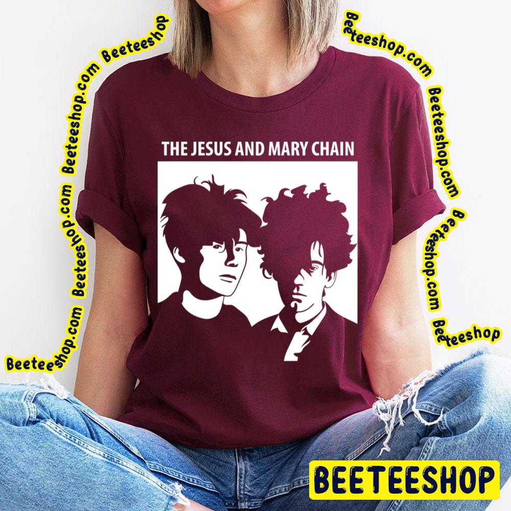 White Art The Jesus And Mary Chain Trending Unisex T-Shirt White Art The Jesus And Mary Chain Trending Unisex T-Shirt