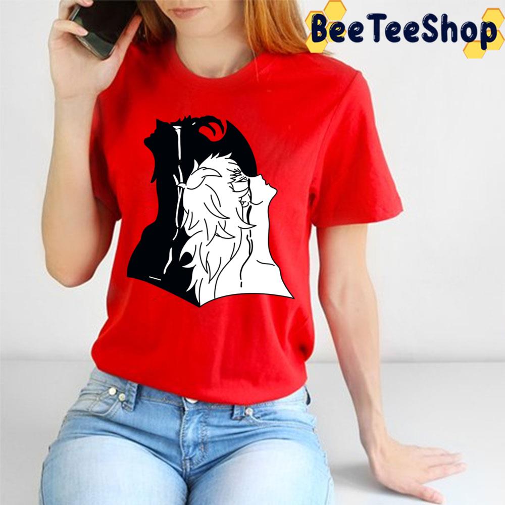 White Black Art Devilman Crybaby Trending Unisex T-Shirt White Black Art Devilman Crybaby Trending Unisex T-Shirt