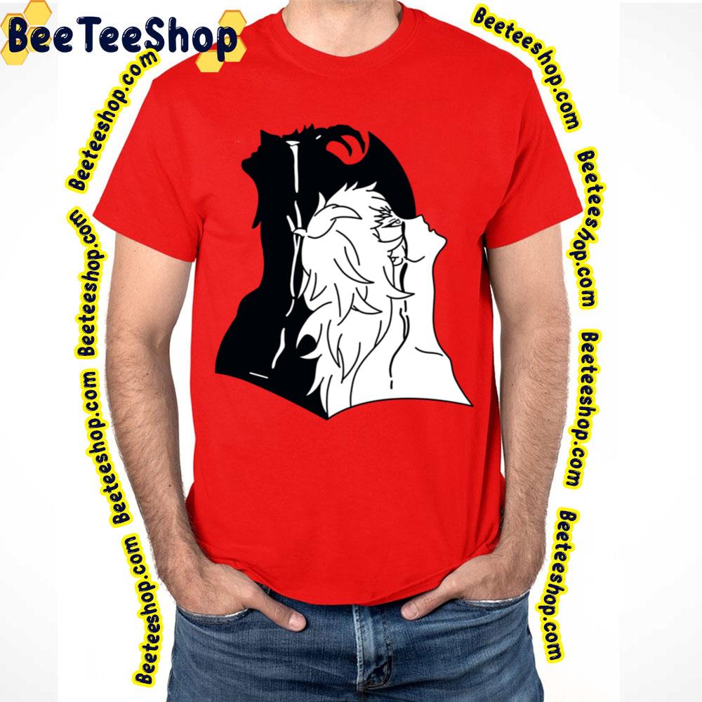 White Black Art Devilman Crybaby Trending Unisex T-Shirt White Black Art Devilman Crybaby Trending Unisex T-Shirt
