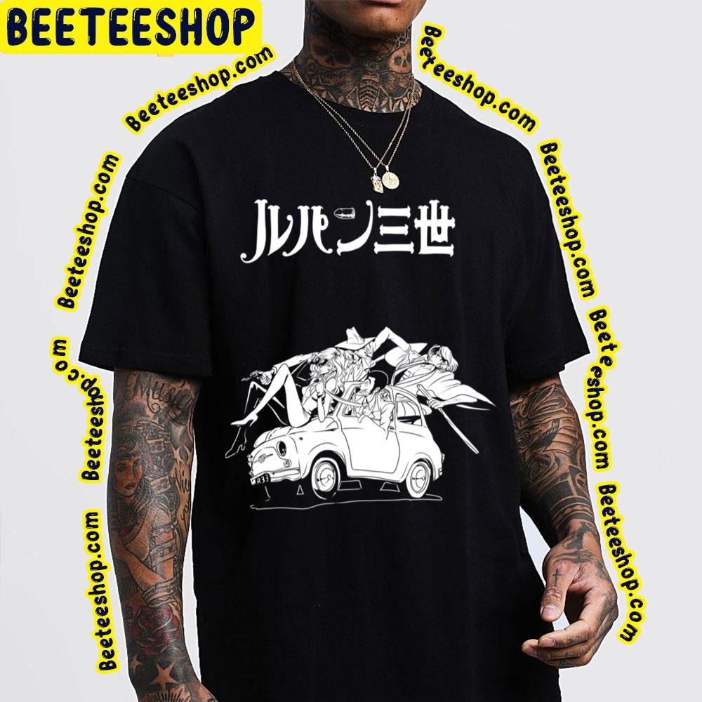 White Motobike Daisuke Jigen Lupin Iii Trending Unisex T-Shirt White Motobike Daisuke Jigen Lupin Iii Trending Unisex T-Shirt
