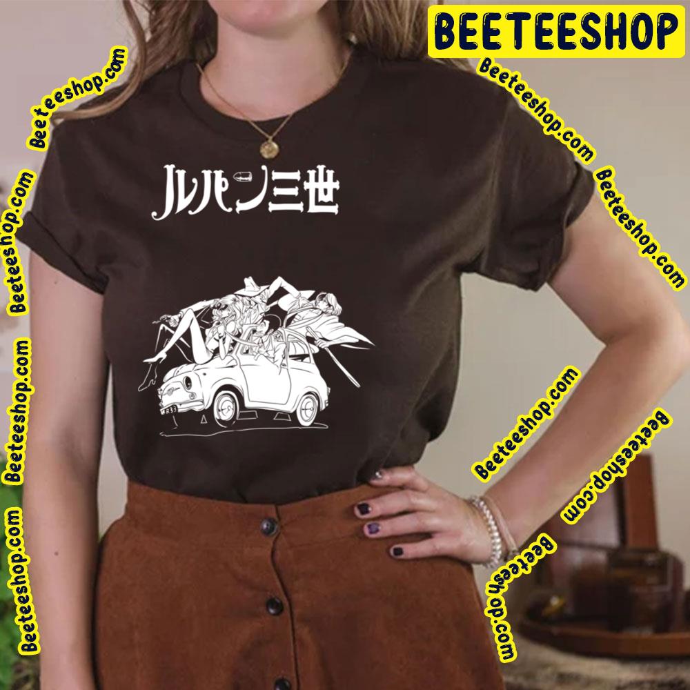 White Motobike Daisuke Jigen Lupin Iii Trending Unisex T-Shirt White Motobike Daisuke Jigen Lupin Iii Trending Unisex T-Shirt