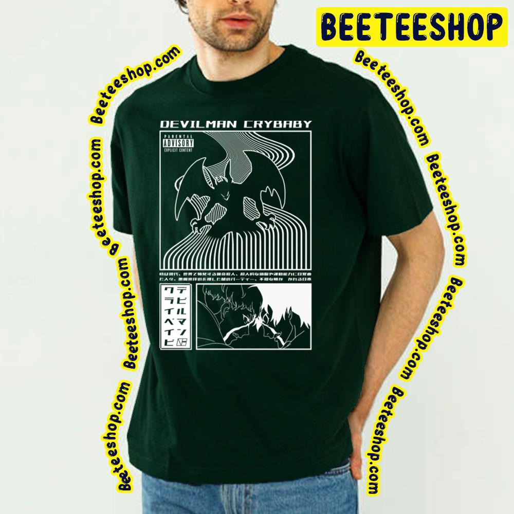 Whtie Design Devilman Crybaby Trending Unisex T-Shirt Whtie Design Devilman Crybaby Trending Unisex T-Shirt