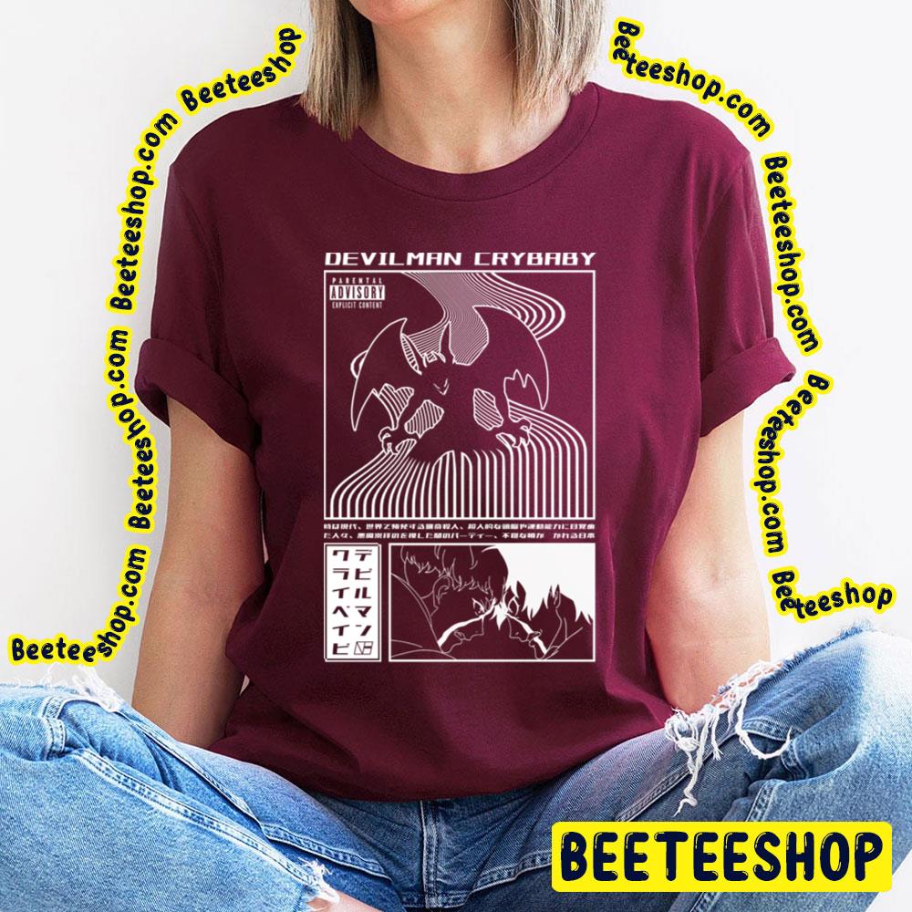 Whtie Design Devilman Crybaby Trending Unisex T-Shirt Whtie Design Devilman Crybaby Trending Unisex T-Shirt