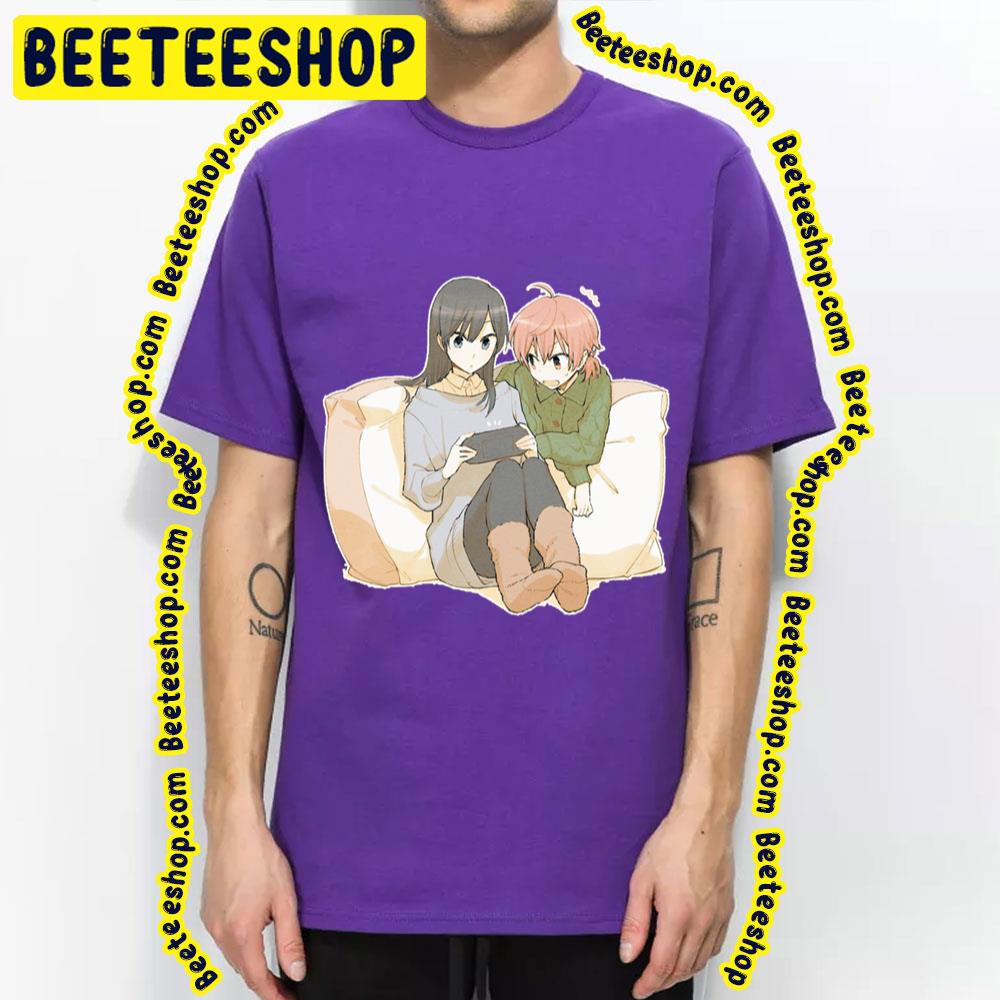 Yuu & Nanami Playing With A Psp Bloom Into You Trending Unisex T-Shirt Yuu & Nanami Playing With A Psp Bloom Into You Trending Unisex T-Shirt