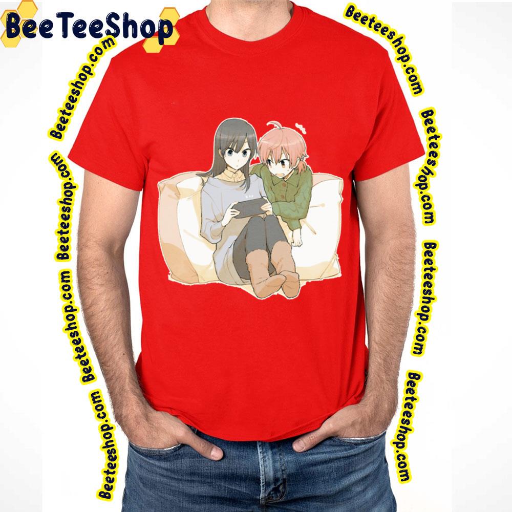 Yuu & Nanami Playing With A Psp Bloom Into You Trending Unisex T-Shirt Yuu & Nanami Playing With A Psp Bloom Into You Trending Unisex T-Shirt