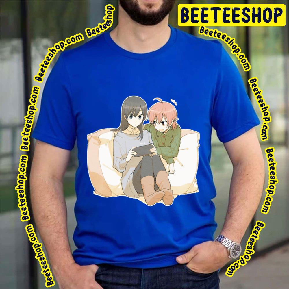 Yuu & Nanami Playing With A Psp Bloom Into You Trending Unisex T-Shirt Yuu & Nanami Playing With A Psp Bloom Into You Trending Unisex T-Shirt