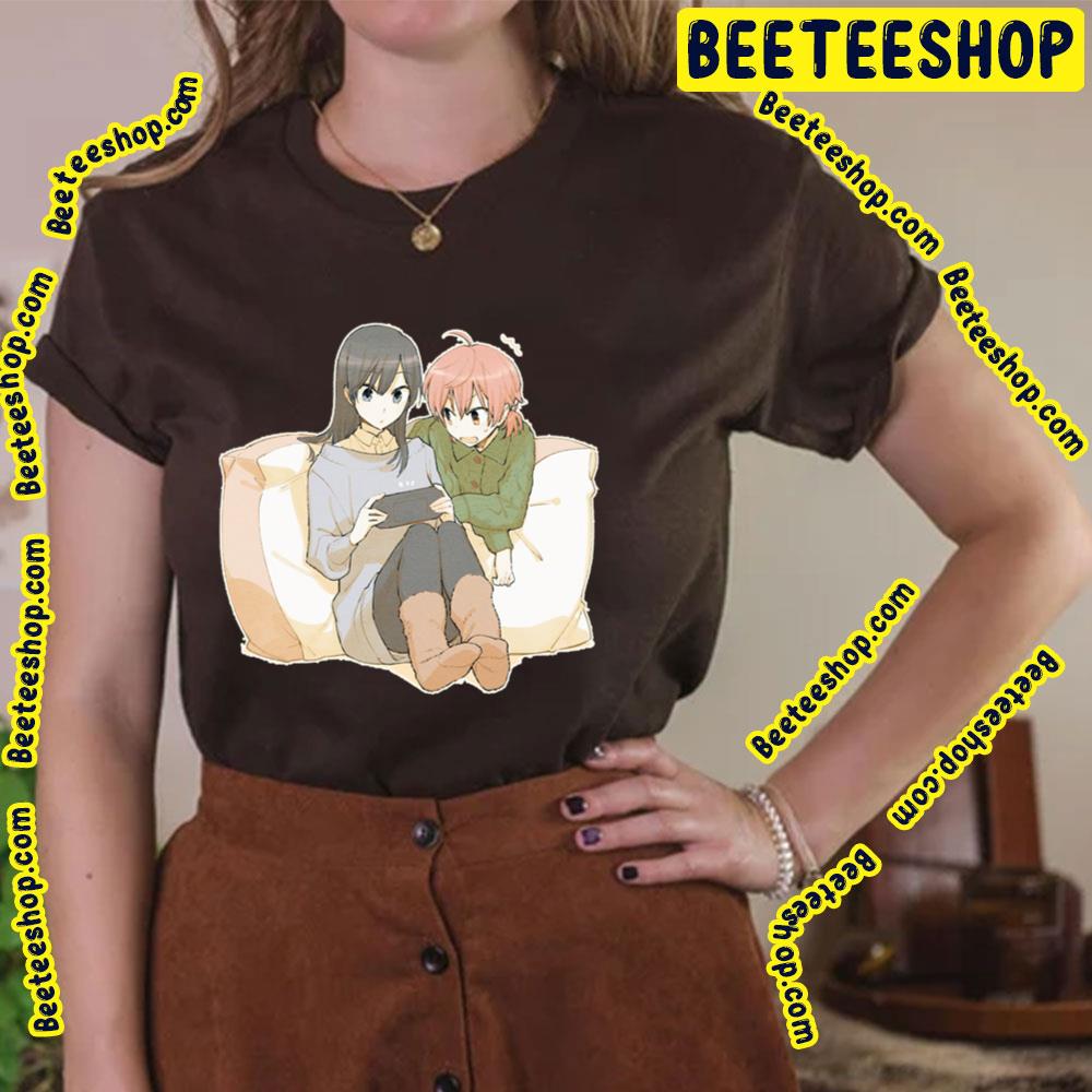 Yuu & Nanami Playing With A Psp Bloom Into You Trending Unisex T-Shirt Yuu & Nanami Playing With A Psp Bloom Into You Trending Unisex T-Shirt