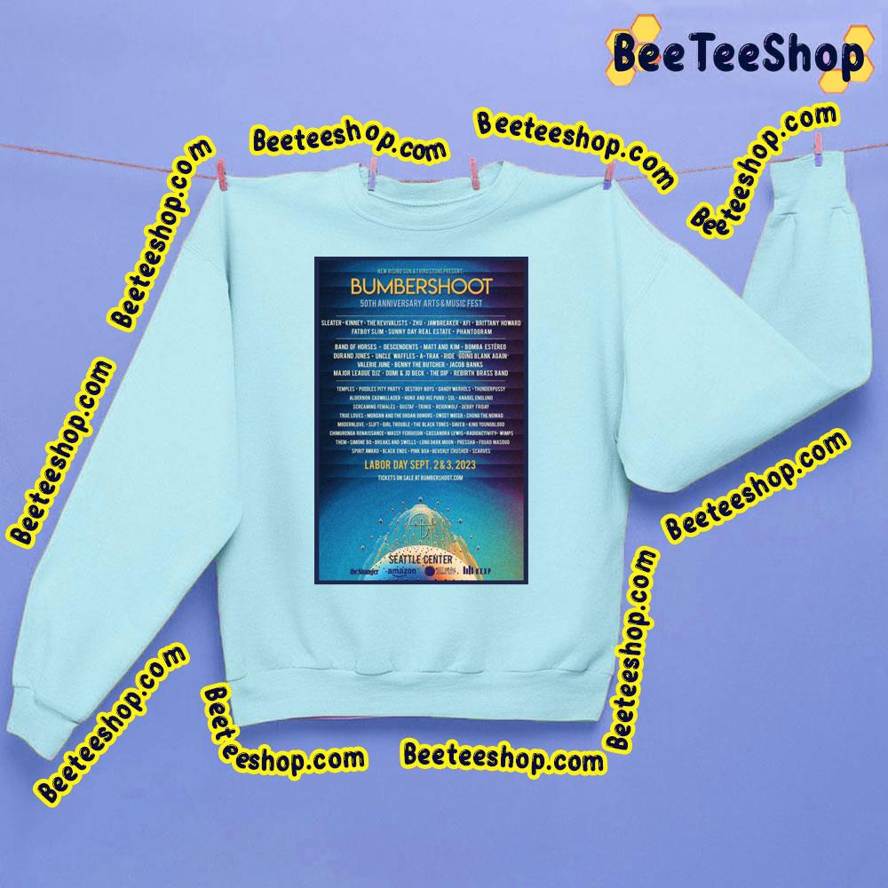 2023 Bumbershoot 50th Anniversary Arts Music Festival Trending Unisex Sweatshirt 2023 Bumbershoot 50th Anniversary Arts Music Festival Trending Unisex Sweatshirt