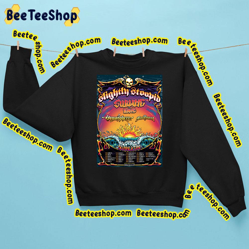 2023 Slightly Stoopid Sublime With Rome Summertime 2023 Trending Unisex Sweatshirt 2023 Slightly Stoopid Sublime With Rome Summertime 2023 Trending Unisex Sweatshirt