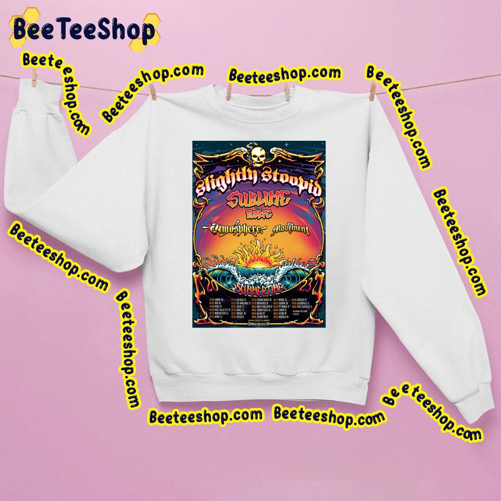 2023 Slightly Stoopid Sublime With Rome Summertime 2023 Trending Unisex Sweatshirt 2023 Slightly Stoopid Sublime With Rome Summertime 2023 Trending Unisex Sweatshirt