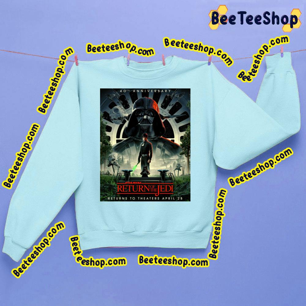 40th Anniversary Star Wars Return Of The Jedi Trending Unisex Sweatshirt 40th Anniversary Star Wars Return Of The Jedi Trending Unisex Sweatshirt