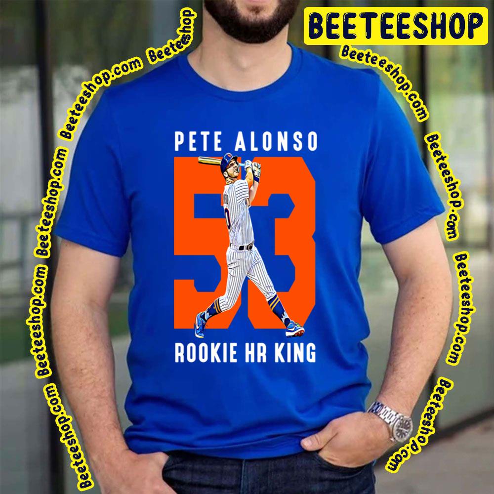 53 Pete Alonso Rookie Hr King Baseball Trending Unisex T-Shirt 53 Pete Alonso Rookie Hr King Baseball Trending Unisex T-Shirt