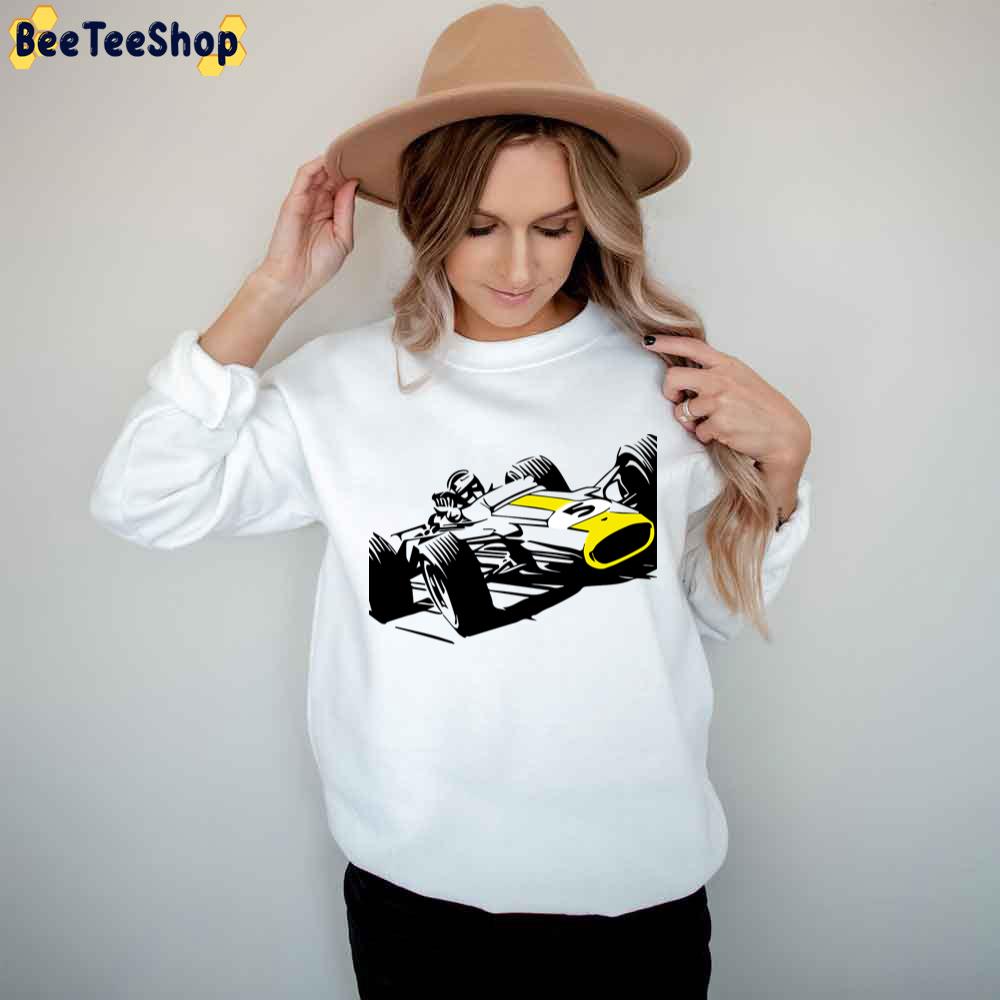 60s Formula One Car On White Trending Unisex T-Shirt 60s Formula One Car On White Trending Unisex T-Shirt