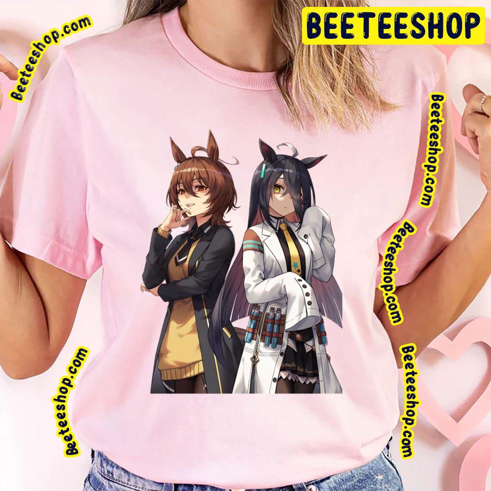 Agnes Tachyon Manhattan Café Uma Musume Pretty Derby Trending Unisex T-Shirt Agnes Tachyon Manhattan Café Uma Musume Pretty Derby Trending Unisex T-Shirt