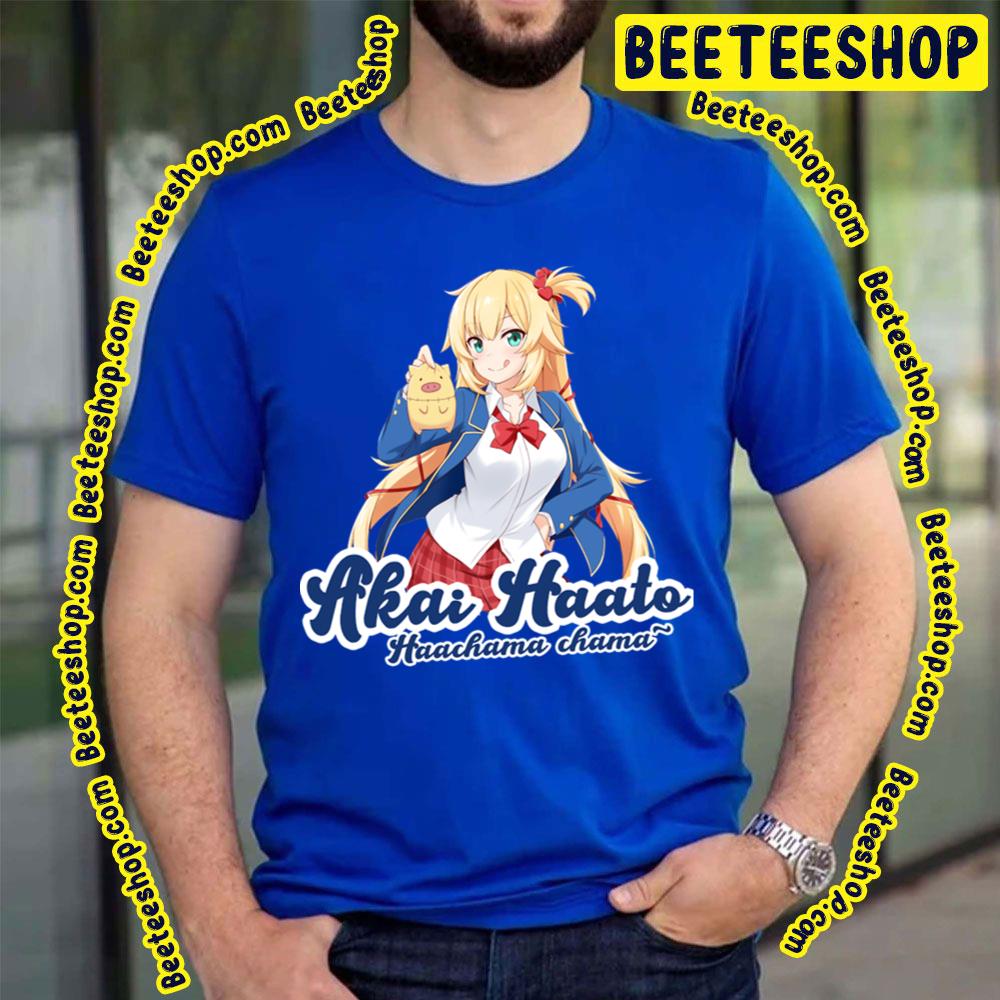 Akai Haatohaachama Chama Hololive Trending Unisex T-Shirt Akai Haatohaachama Chama Hololive Trending Unisex T-Shirt