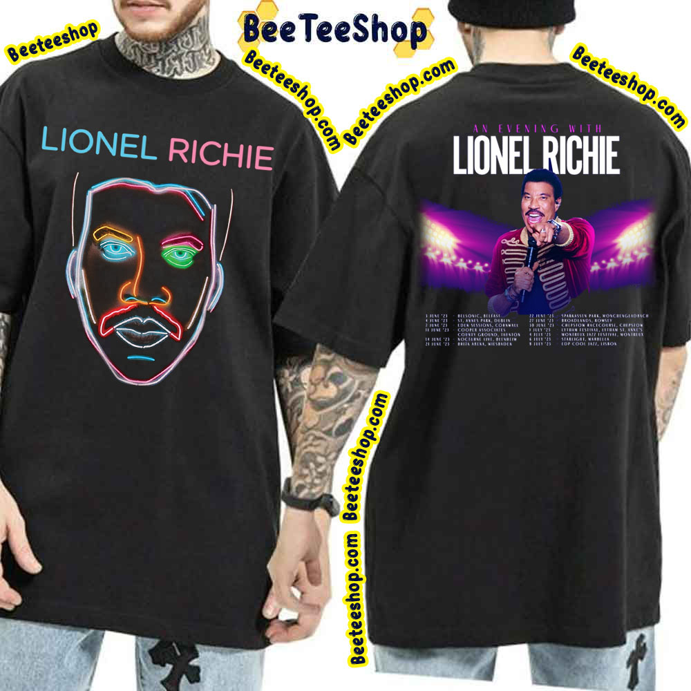 An Evening With Lionel Richie Double Side Double Side Trending Unisex Shirt An Evening With Lionel Richie Double Side Double Side Trending Unisex Shirt