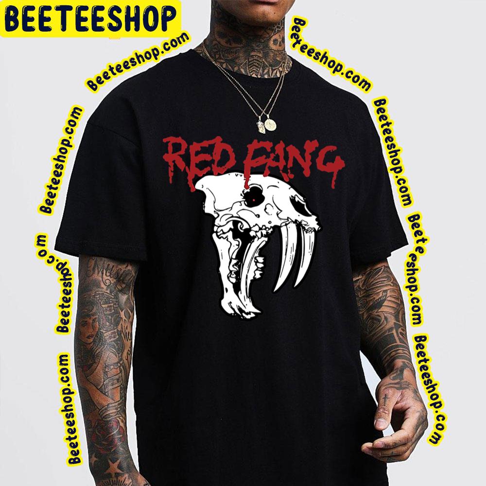 Animal Skull Red Fang Trending Unisex T-Shirt Animal Skull Red Fang Trending Unisex T-Shirt