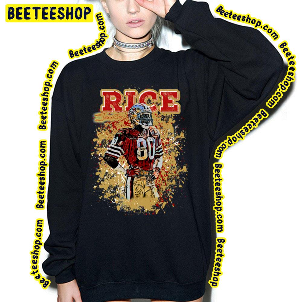 Art Jerry Rice Football Trending Unisex T-Shirt Art Jerry Rice Football Trending Unisex T-Shirt