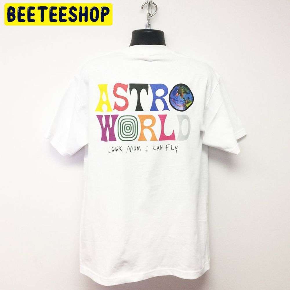 Astroworld Travis Scott Look Mom I Can Fly Double Side Trending Unisex Shirt Astroworld Travis Scott Look Mom I Can Fly Double Side Trending Unisex Shirt