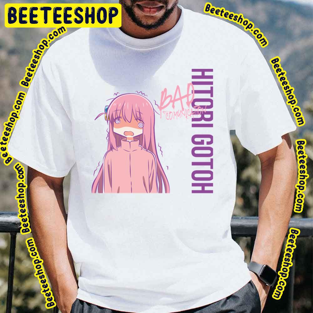Bad Comunication Pastel Version Hitori Gotoh Bocchi The Rock! Trending Unisex T-Shirt Bad Comunication Pastel Version Hitori Gotoh Bocchi The Rock! Trending Unisex T-Shirt