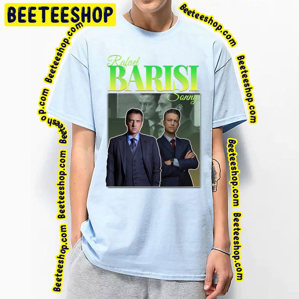 Barisi Sonny Carisi Rafael Barba 90s Inspired Vintage Homage Trending Unisex T-Shirt Barisi Sonny Carisi Rafael Barba 90s Inspired Vintage Homage Trending Unisex T-Shirt