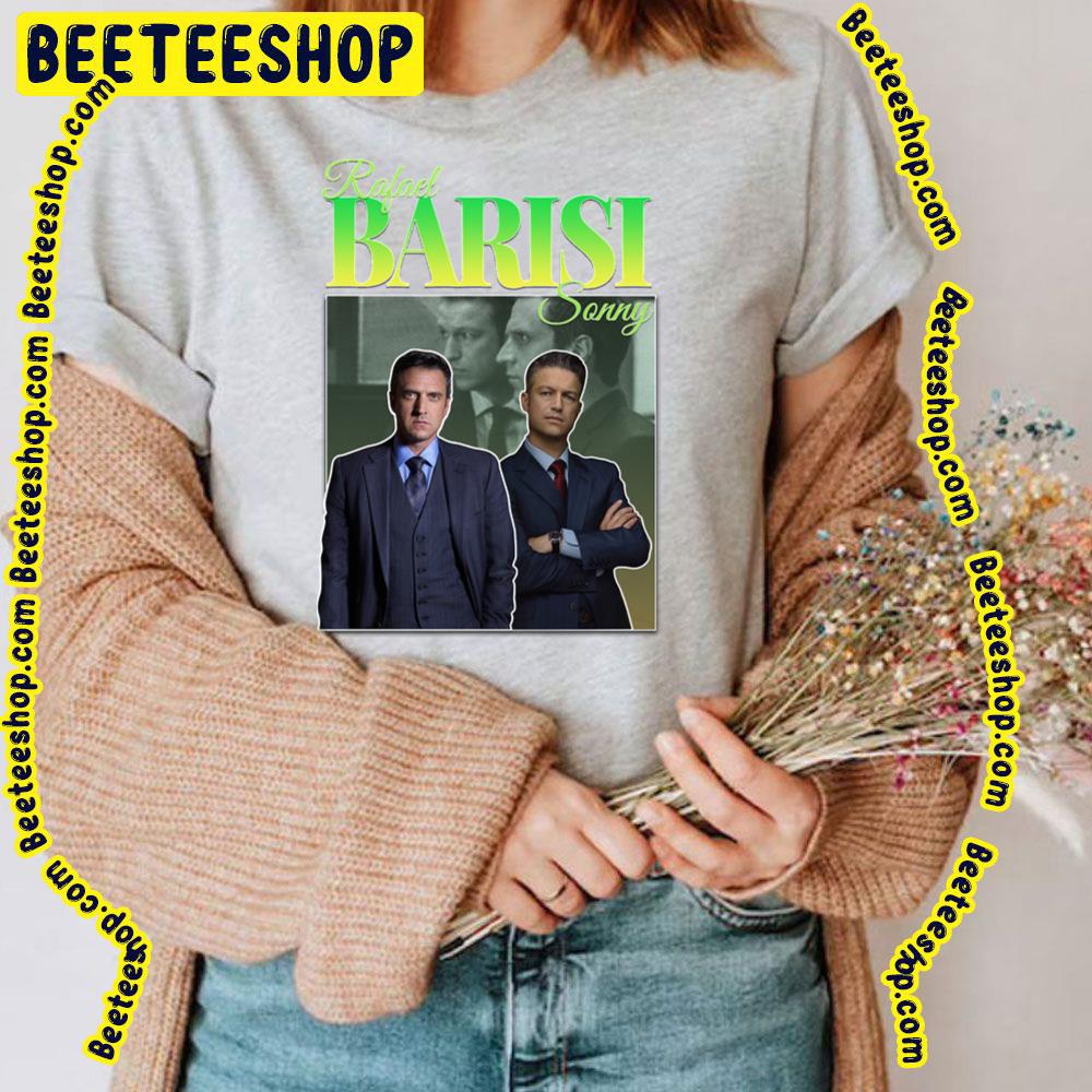 Barisi Sonny Carisi Rafael Barba 90s Inspired Vintage Homage Trending Unisex T-Shirt Barisi Sonny Carisi Rafael Barba 90s Inspired Vintage Homage Trending Unisex T-Shirt