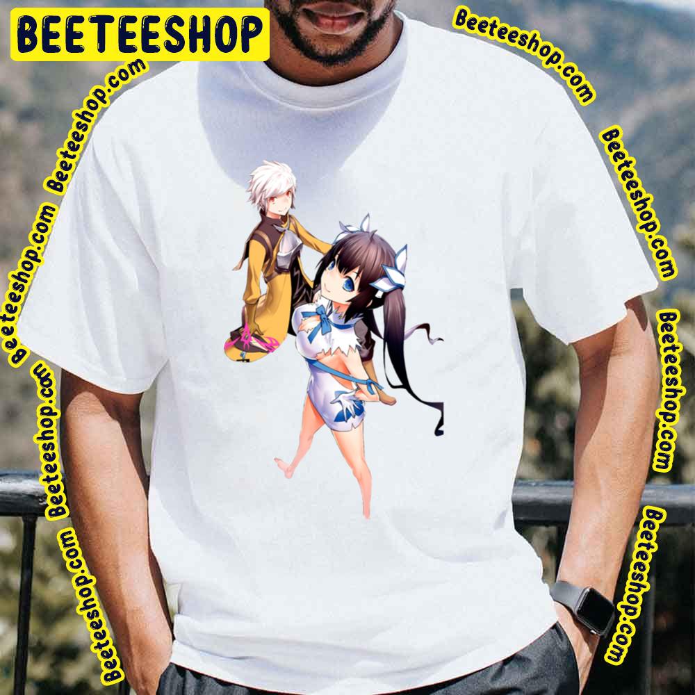 Bell Cranell & Hestia Dungeon Is It Wrong To Try To Pick Up Girls In A Dungeon Trending Unisex T-Shirt Bell Cranell & Hestia Dungeon Is It Wrong To Try To Pick Up Girls In A Dungeon Trending Unisex T-Shirt